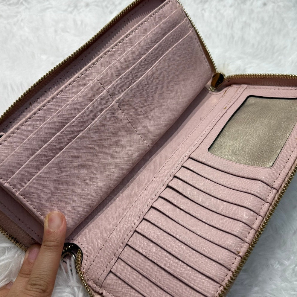 Michael Kors Pink Large Wallet
