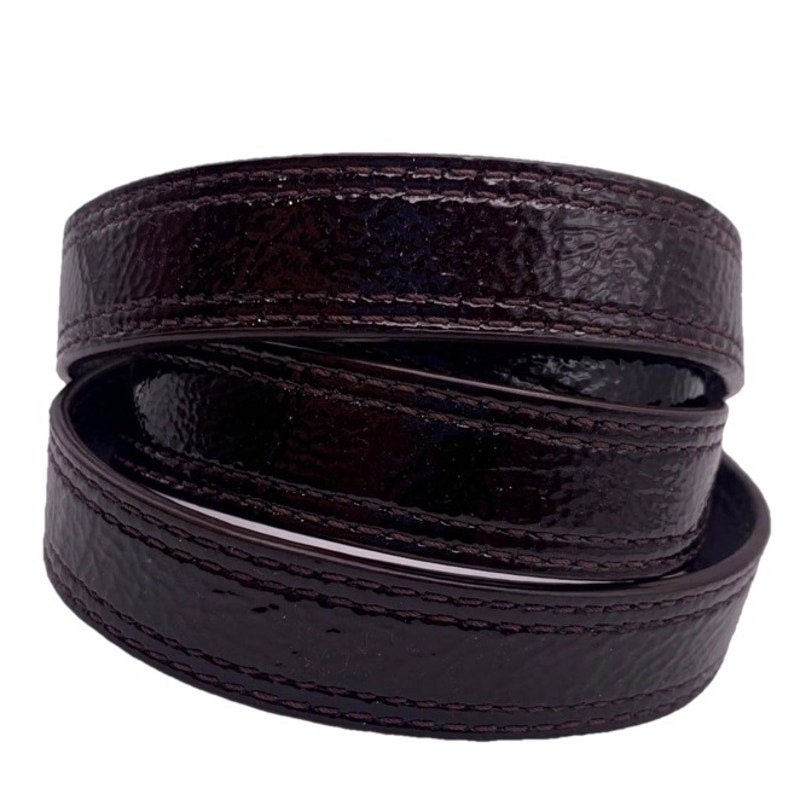 Brown Patent Leather Replacement Strap