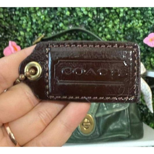 COACH 2" Fob Bag Charm Hang tag Hangtag