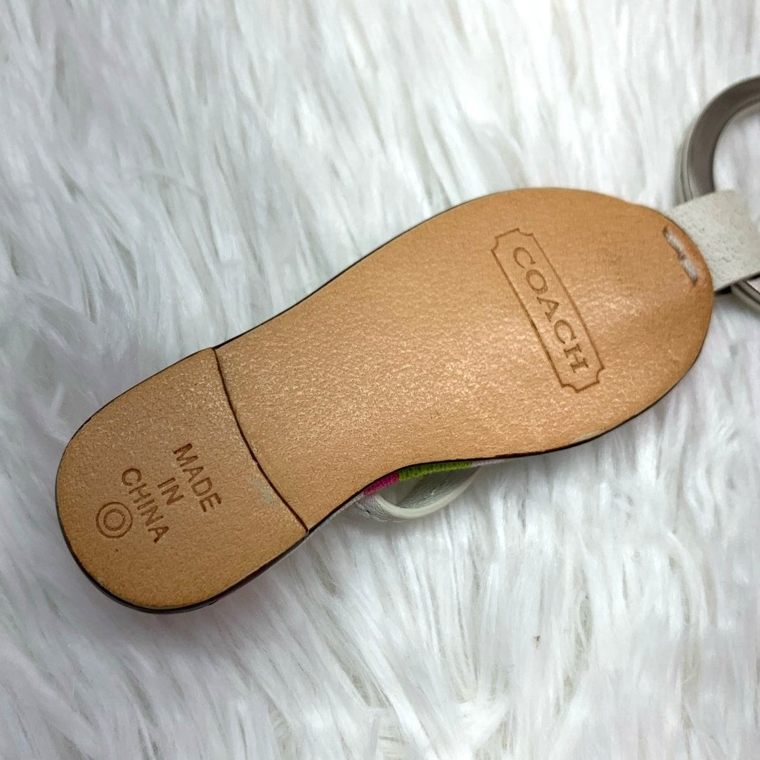 y2k COACH Vintage Sandal Bag Charm Key Chain