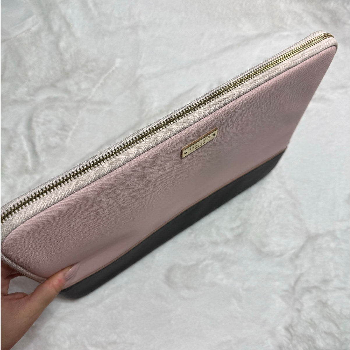 Kate Spade New York Pink Black Laptop Sleeve Case