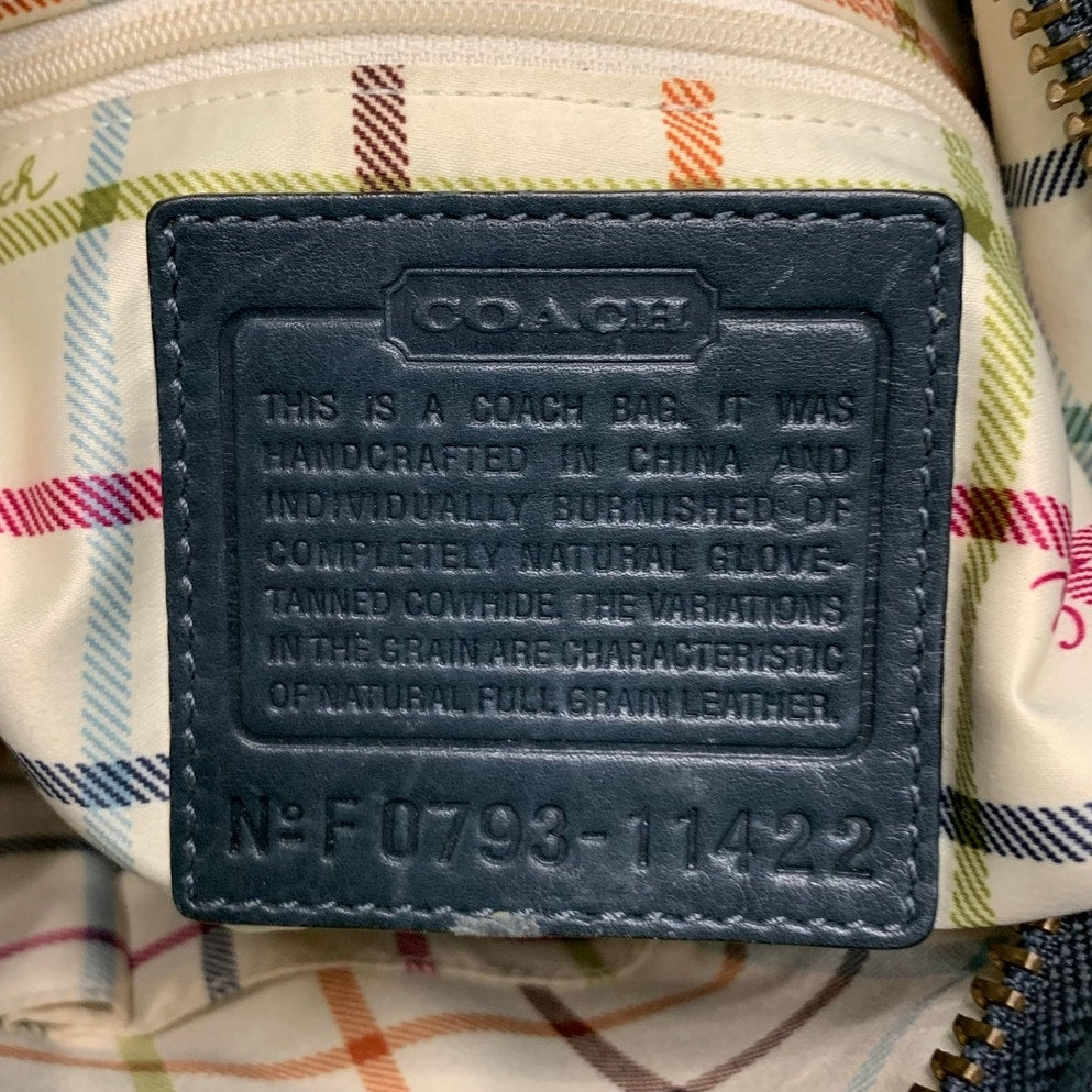 y2k Coach Bleeker Duffle Bucket Bag 11422 Shoulder Bag