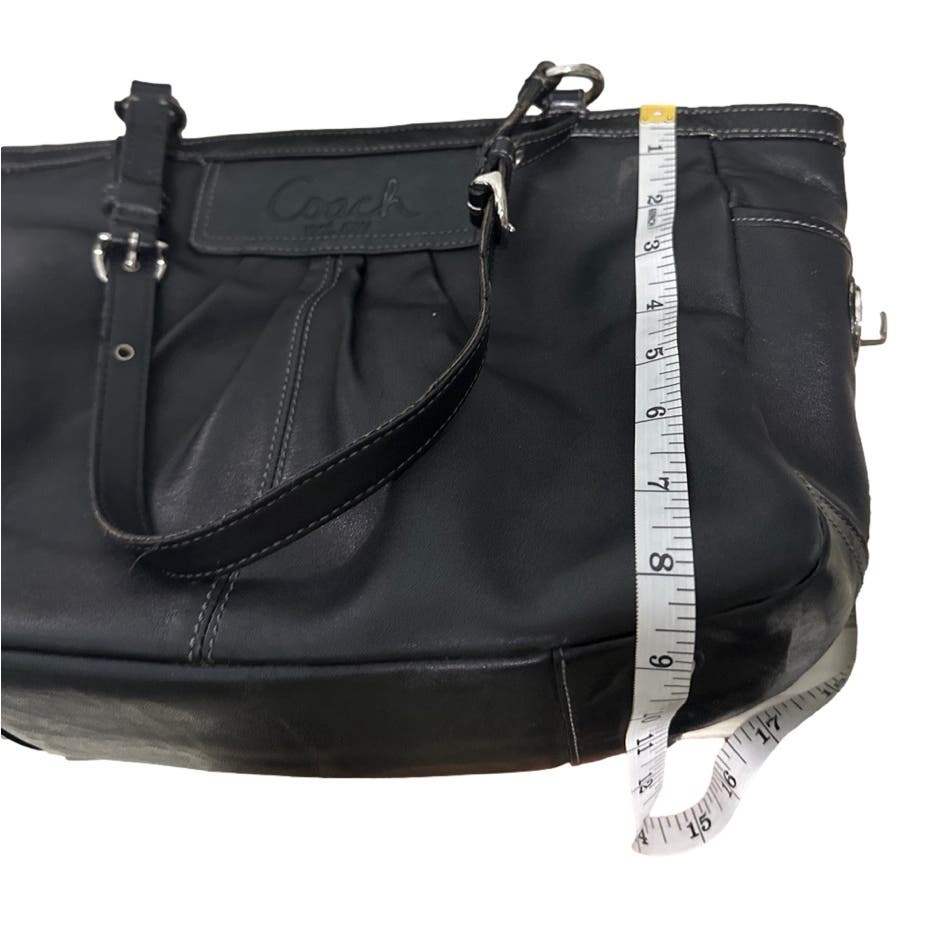 COACH Black East West Tote / Shoulder bag