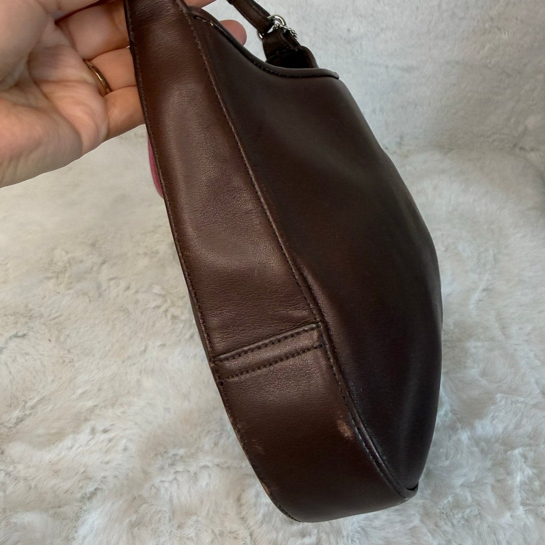 Vintage Coach y2k 2002 Legacy Hobo Mahogany Bag