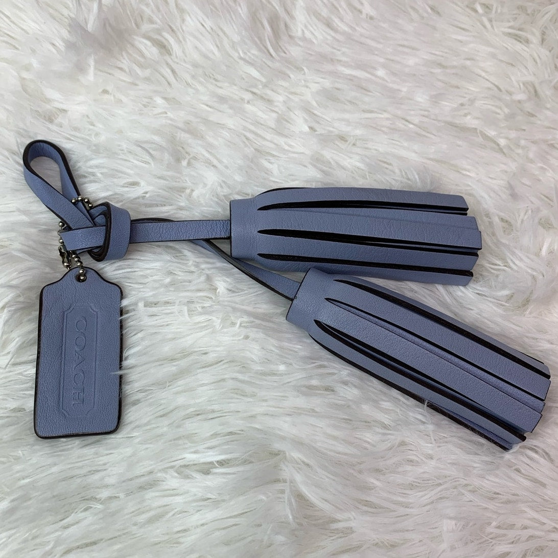 COACH Legacy Tassel and Fob Bag Charm Hang tag Hangtag
