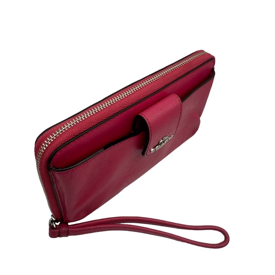 COACH Fuchsia Wallet / Wristlet