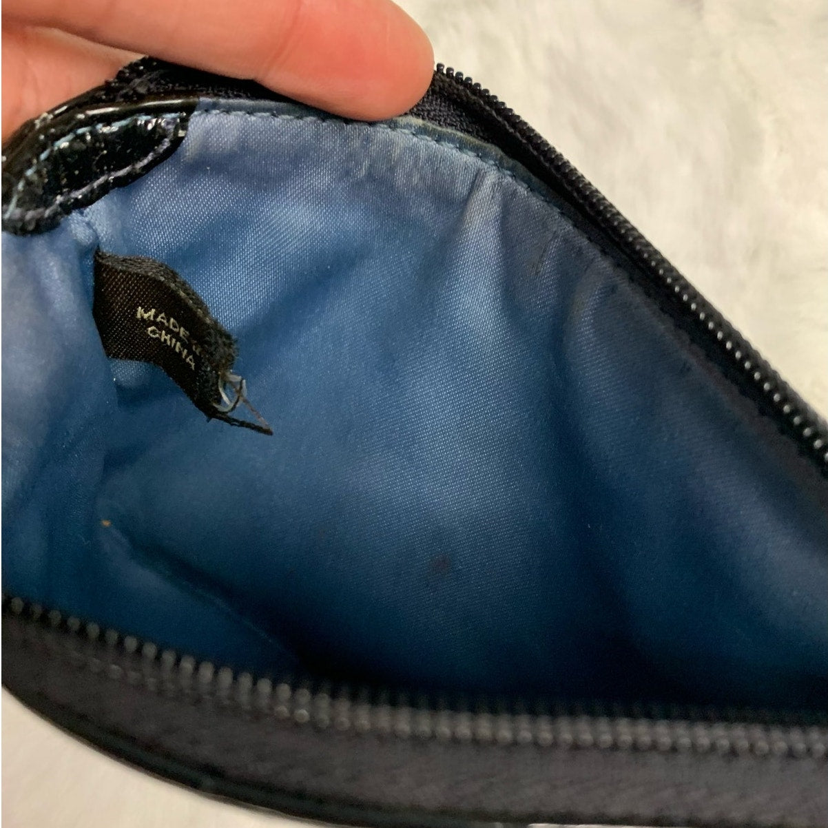 COACH Black Wristlet