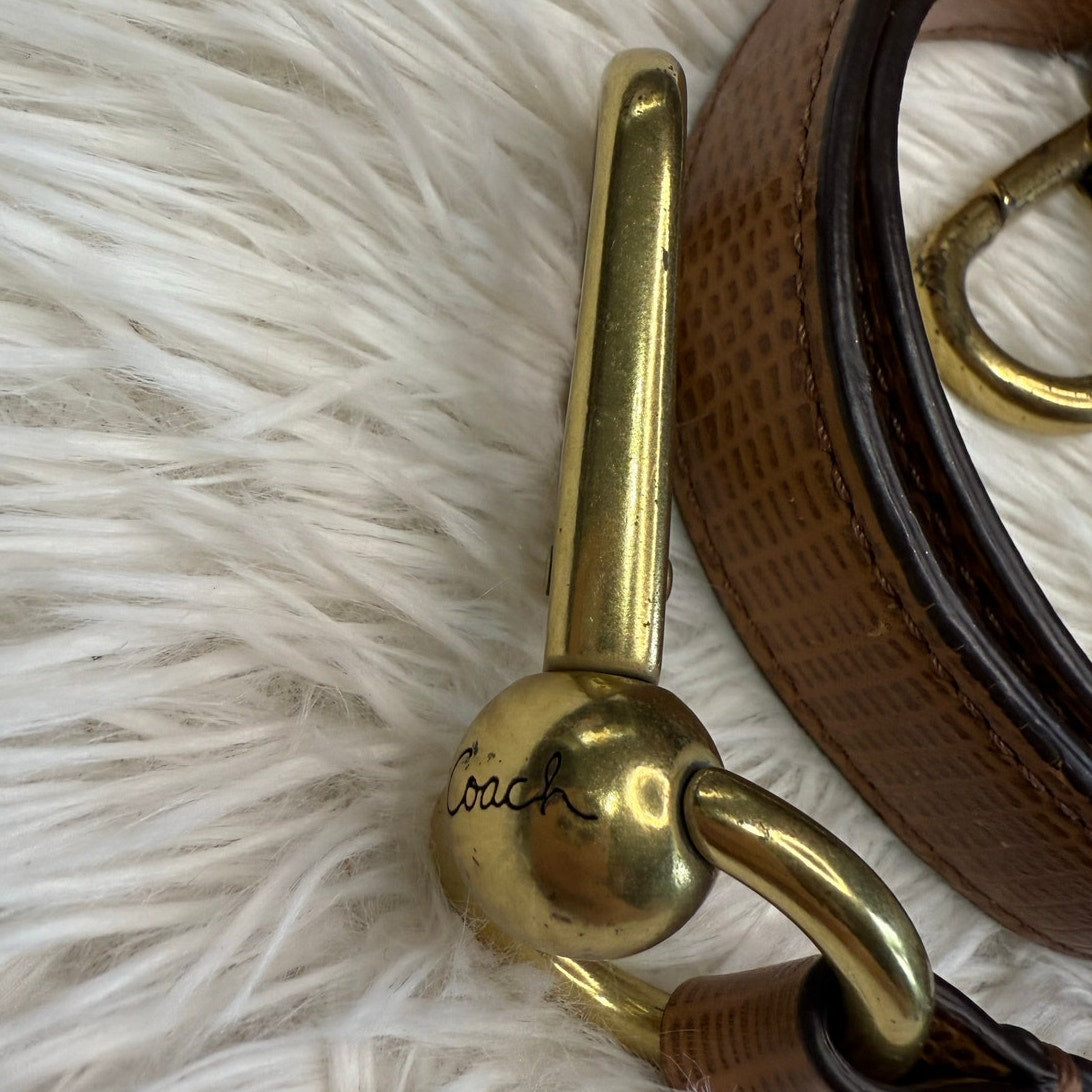 COACH Brown Replacement Strap