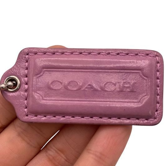 2" COACH Pink Replacement Hang Tag Bag