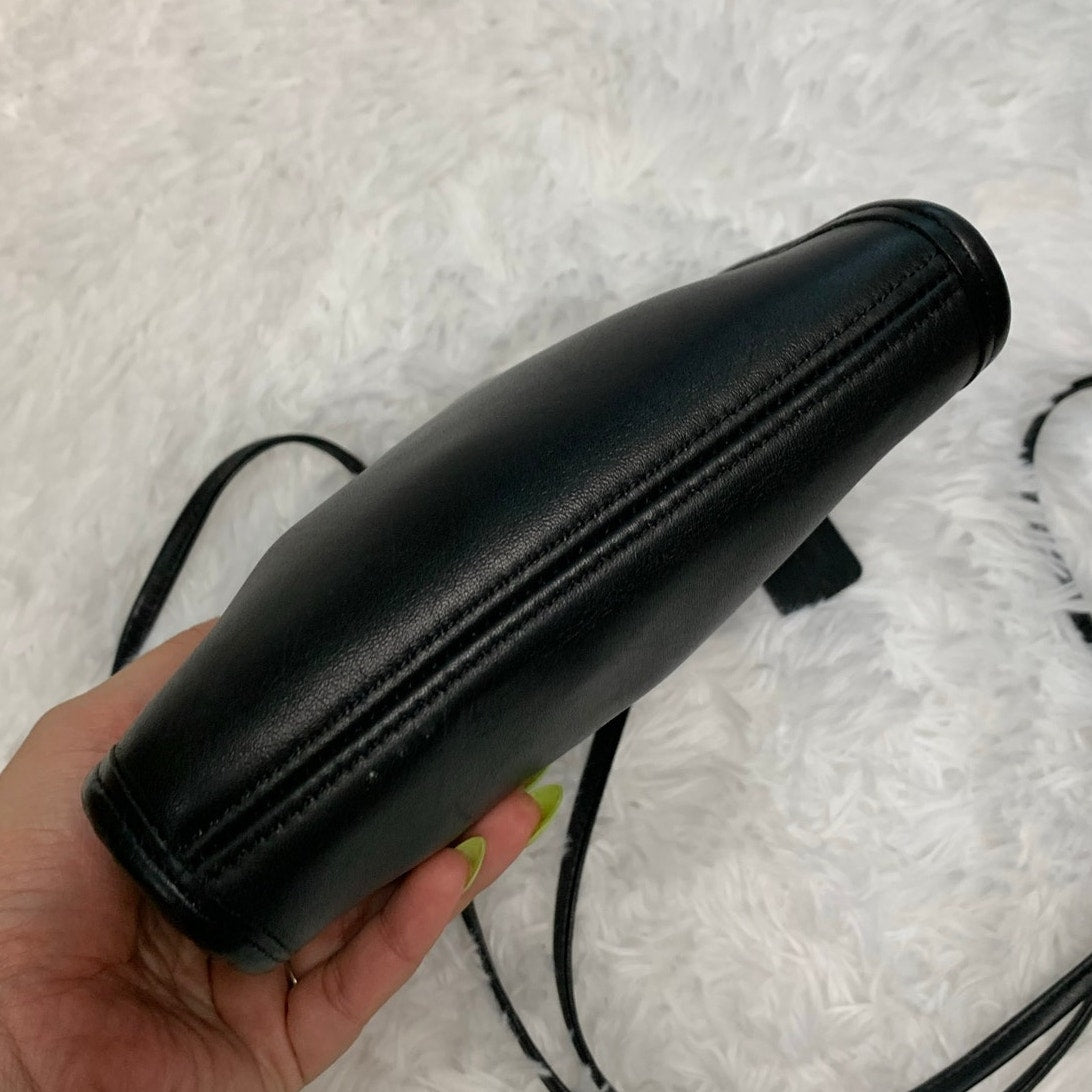 Vintage Coach Black Abbie Crossbody Bag 9017