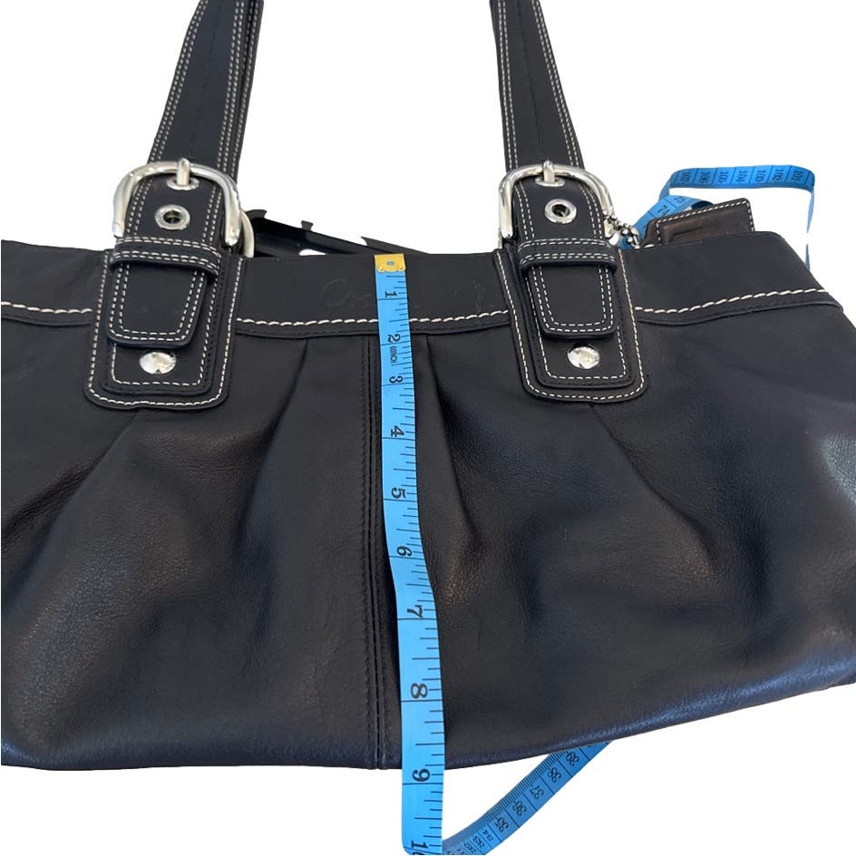 COACH Black Soho Shoulder Bag