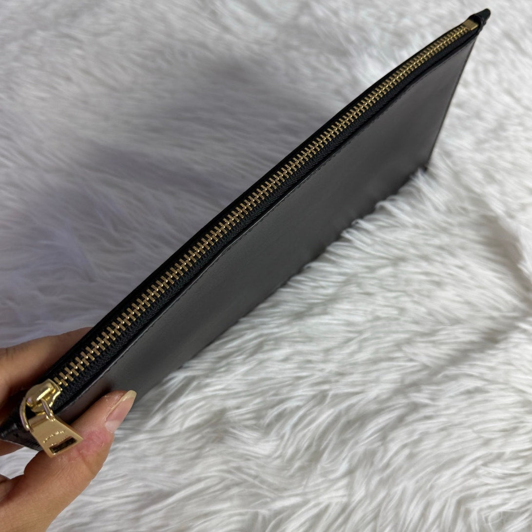 COACH Black Slim Case Pouch