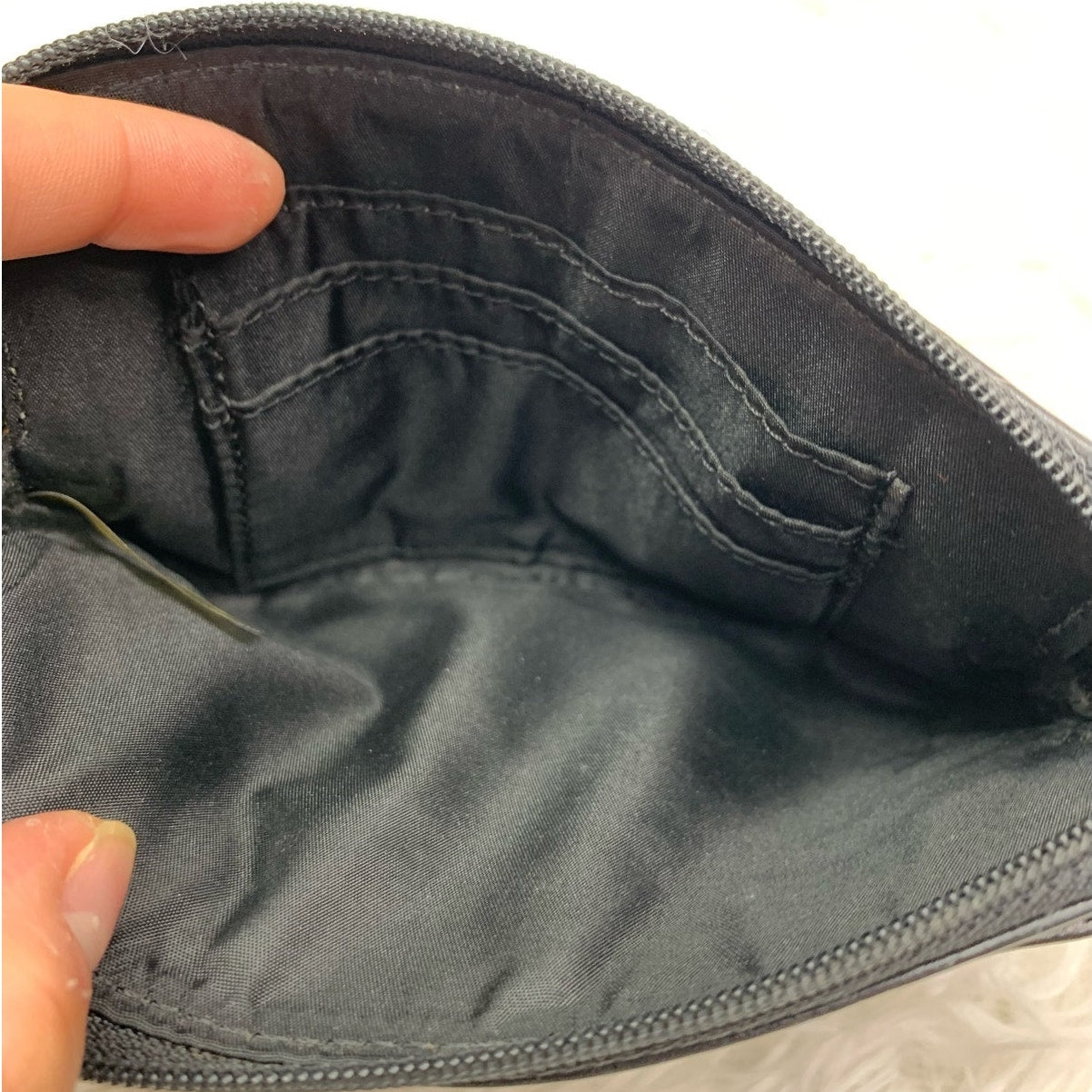 COACH y2k Black Wristlet with Card Slot