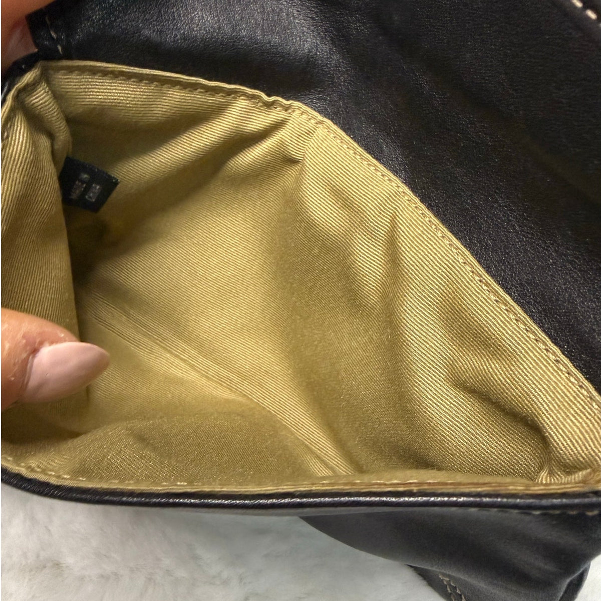 Coach Black Pouch