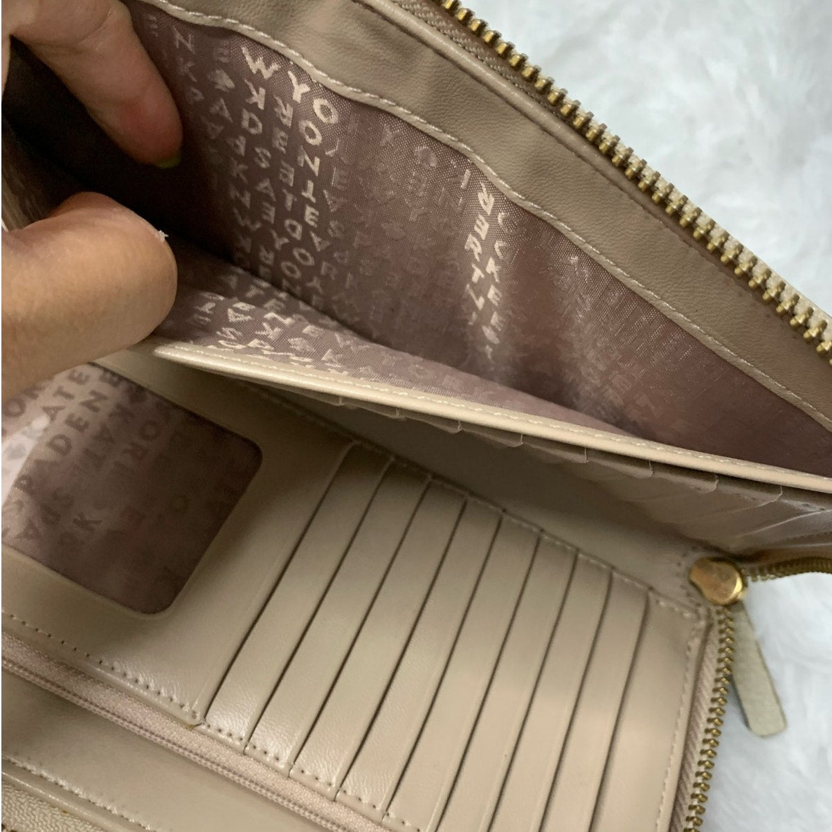 Kate Spade Grove Street Anita Double-zip Wristlet Wallet