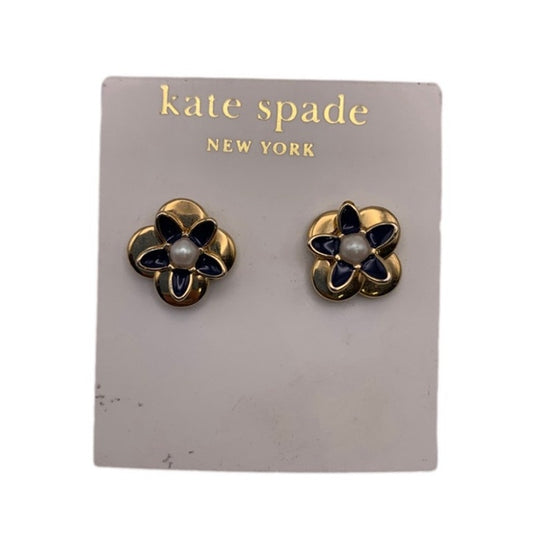 NWT Kate Spade New York Flower Pearl Earrings