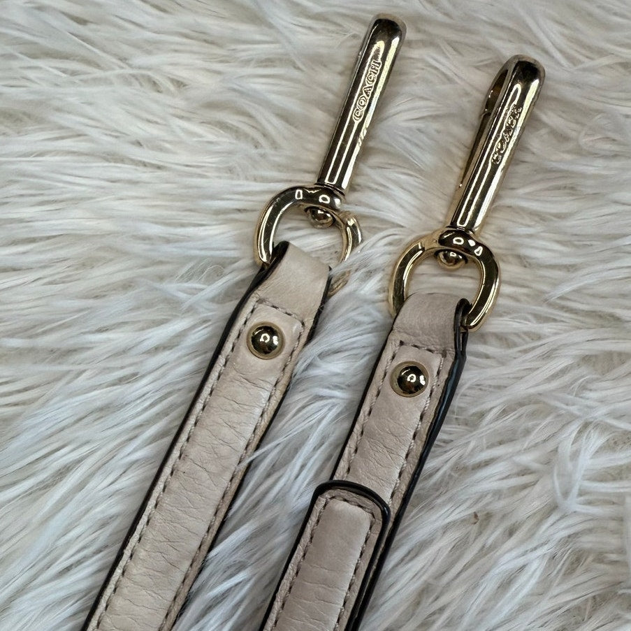 COACH White Replacement Strap