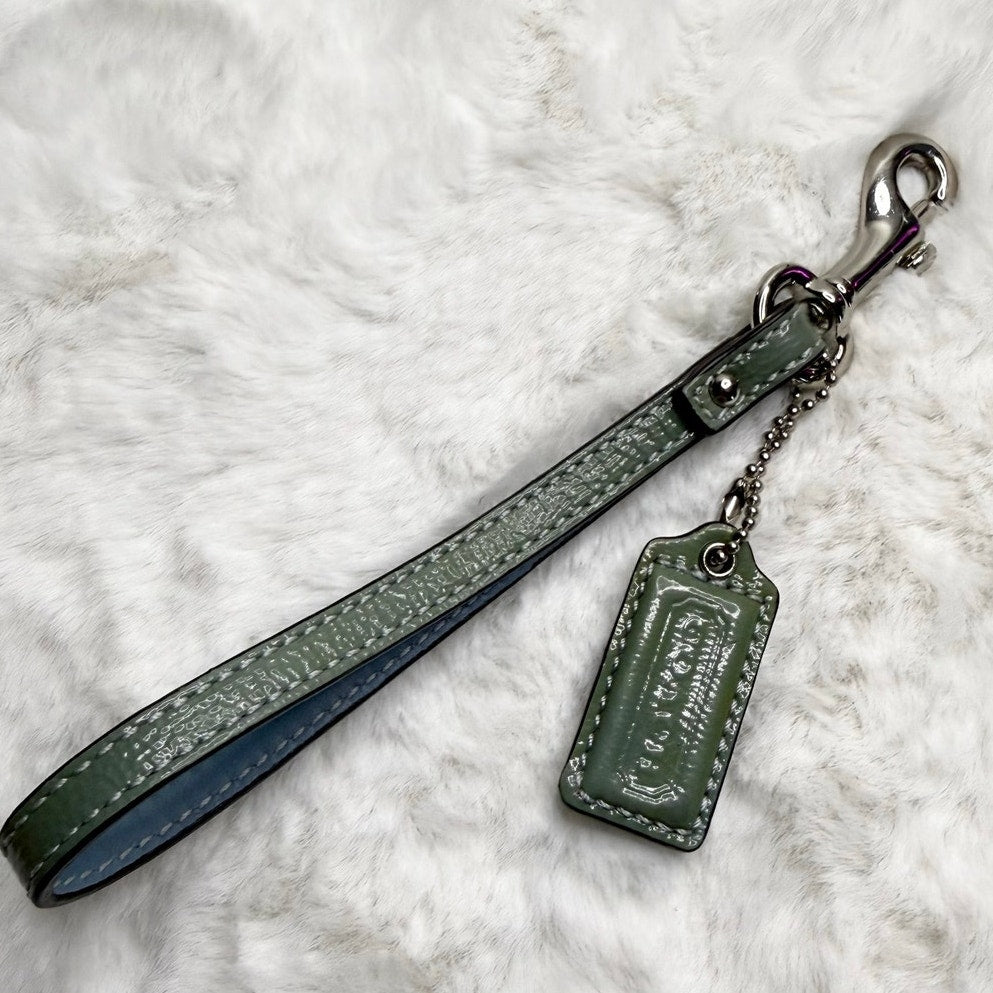 Coach Patent Leather Replacement Hangtag Wristlet Strap