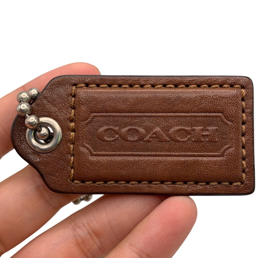 COACH Brown Replacement Hang Tag Bag