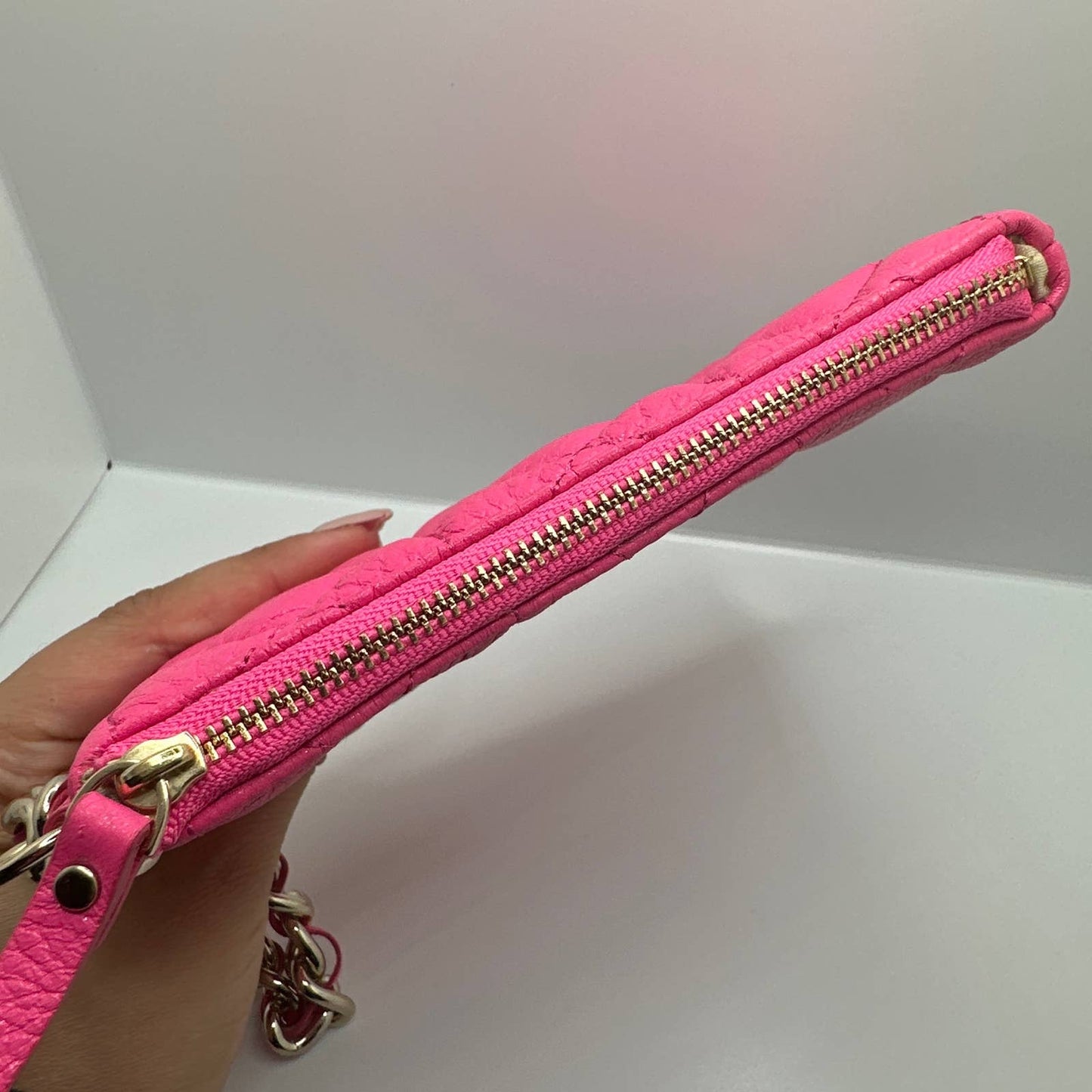 KATE SPADE New York PINK Quilted Wristlet