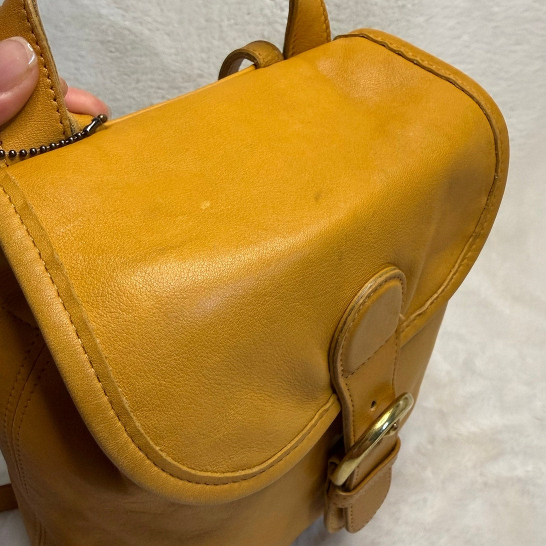 Vintage Coach 4152 Leather United States Backpack Crossbody Bag