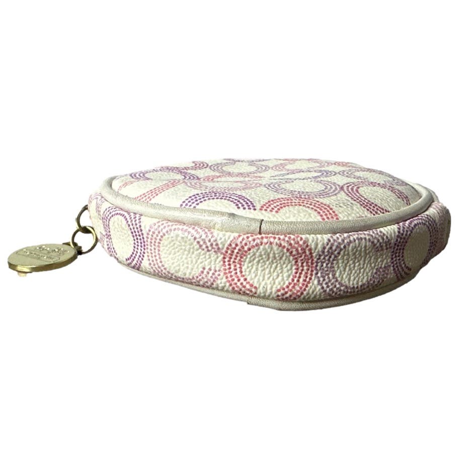 COACH Coated Canvas Multi-color Coin Purse