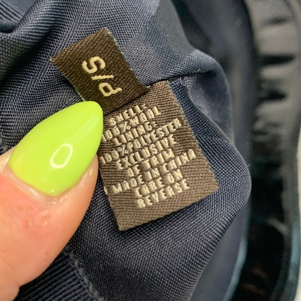 y2k Coach Blue 100% Wool Hat Cap