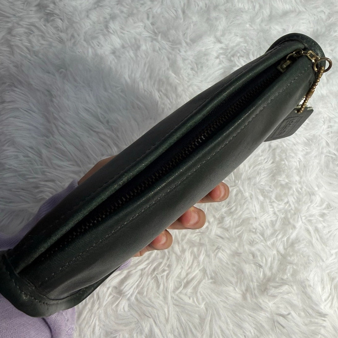 Vintage Coach Chunky Case Style 7165 Bottle Green