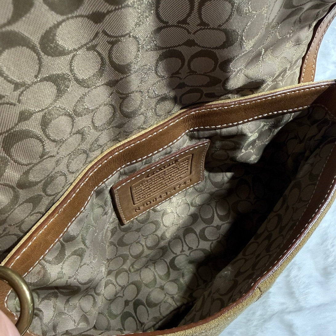 y2k COACH Vintage Soho Flap 4743 Shoulder Bag Crossbody