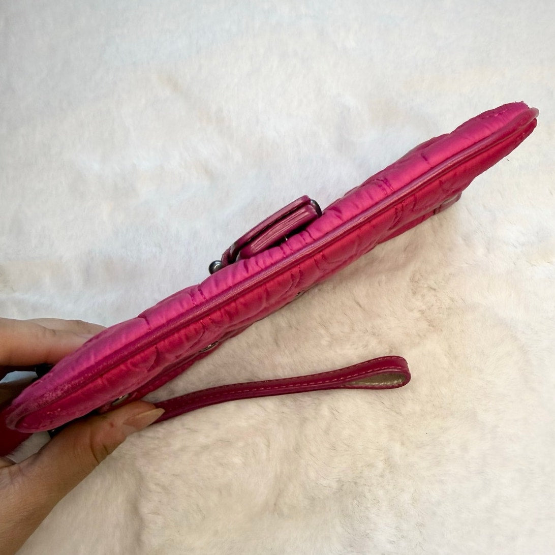 Vintage Coach y2k Soho Quilted Wristlet