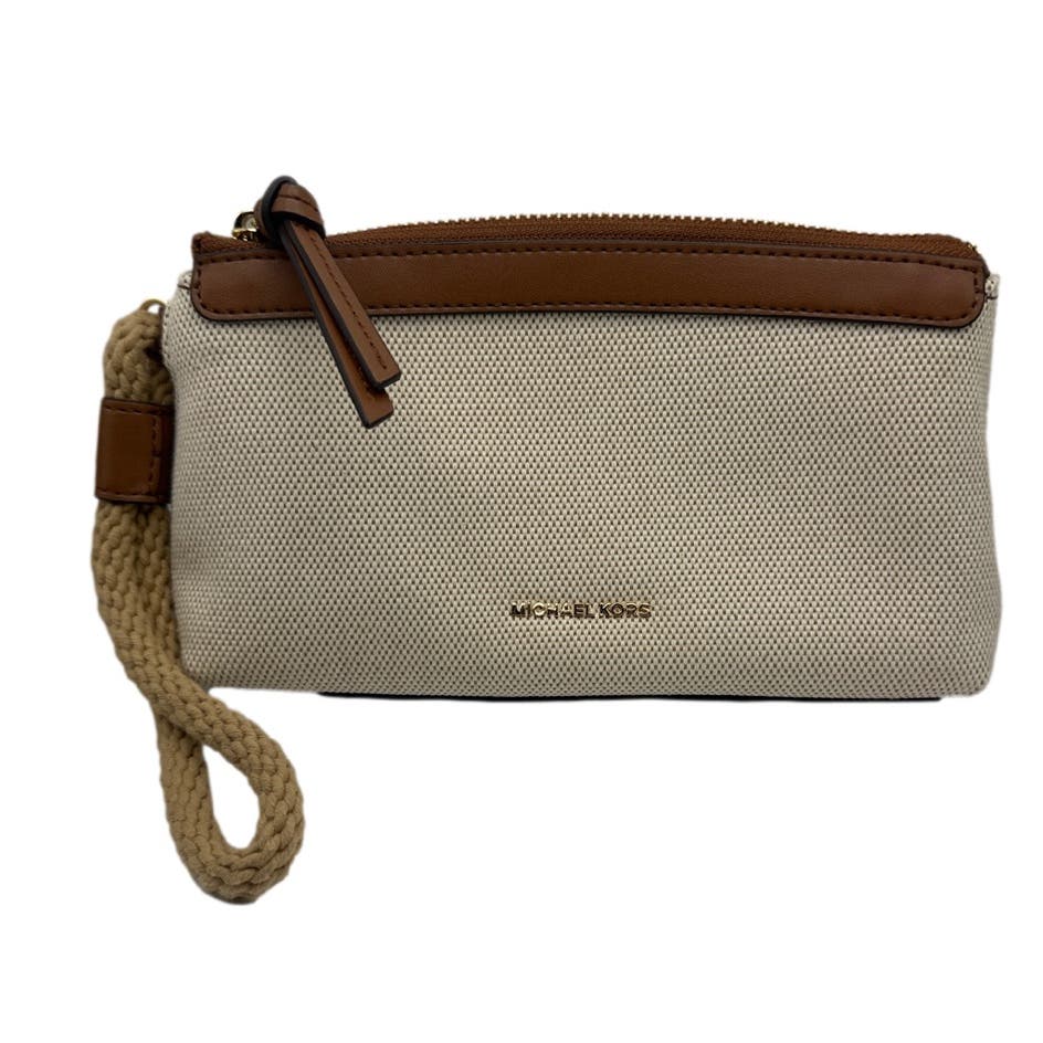 Michael Kors Canvas Wristlet / Pouch