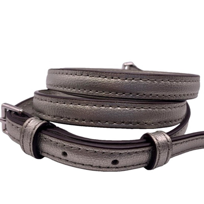 Silver Metallic Crossbody Replacement Strap