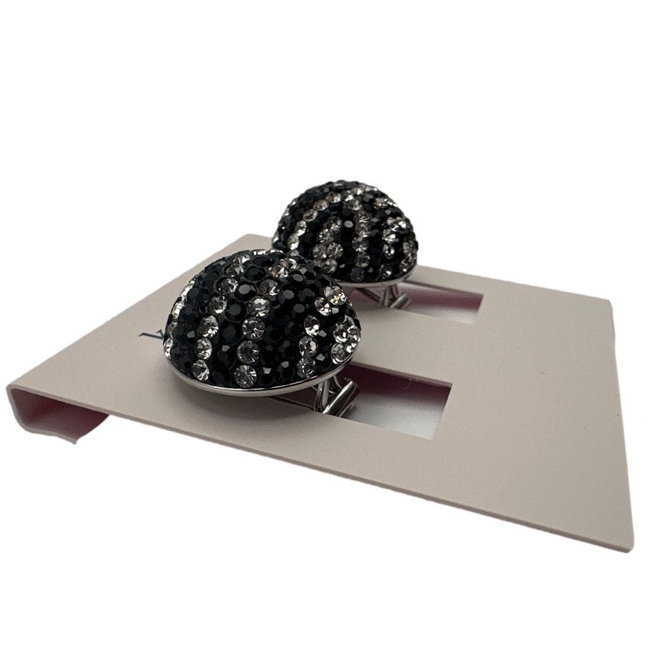 KATE SPADE New York EARN YOUR STRIPES STATEMENT STUDS IN BLACK