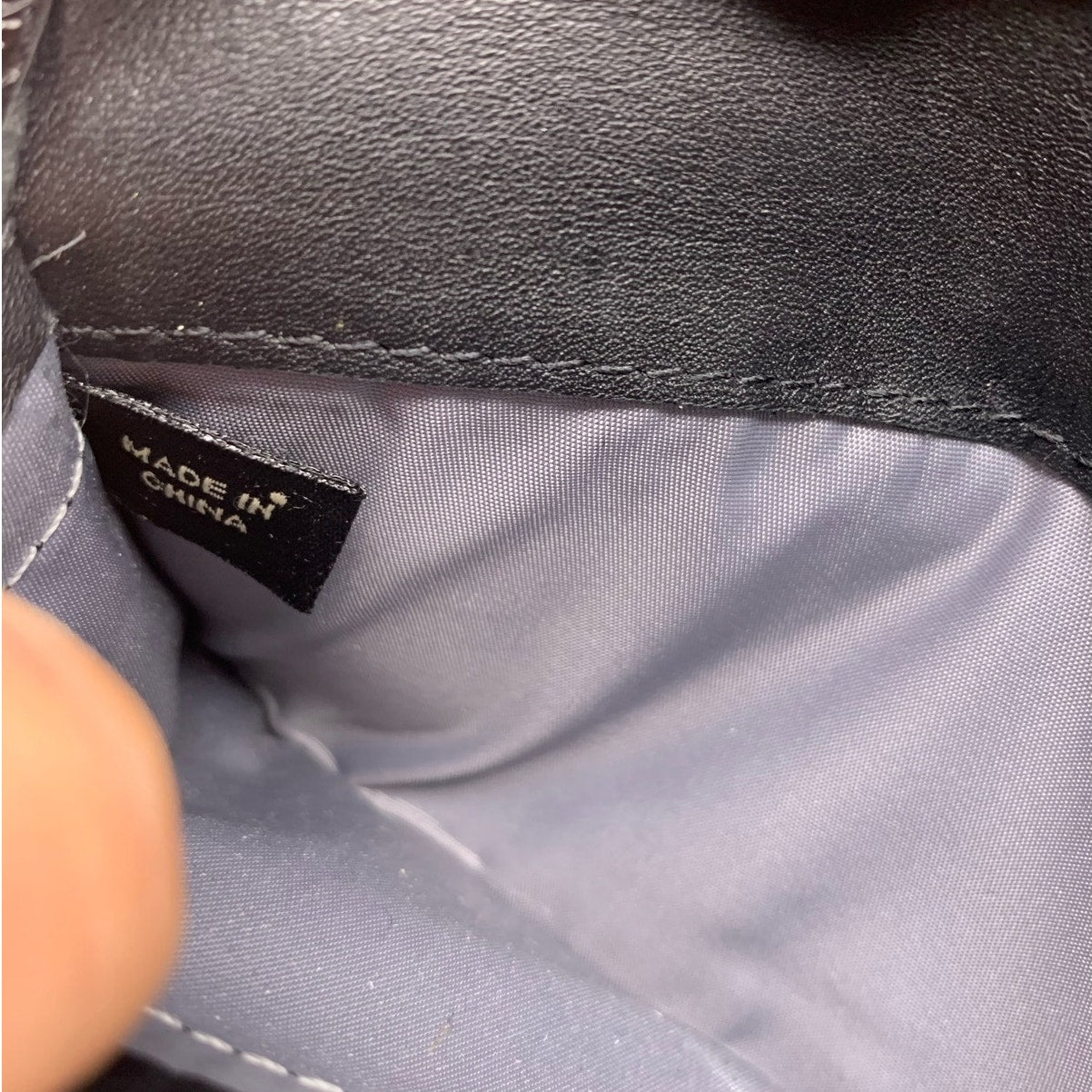 COACH Black Signature Canvas Wallet