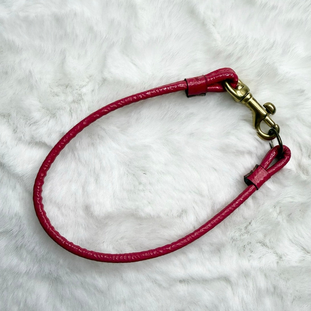 Fuchsia Patent Leather Wristlet Holder Replacement