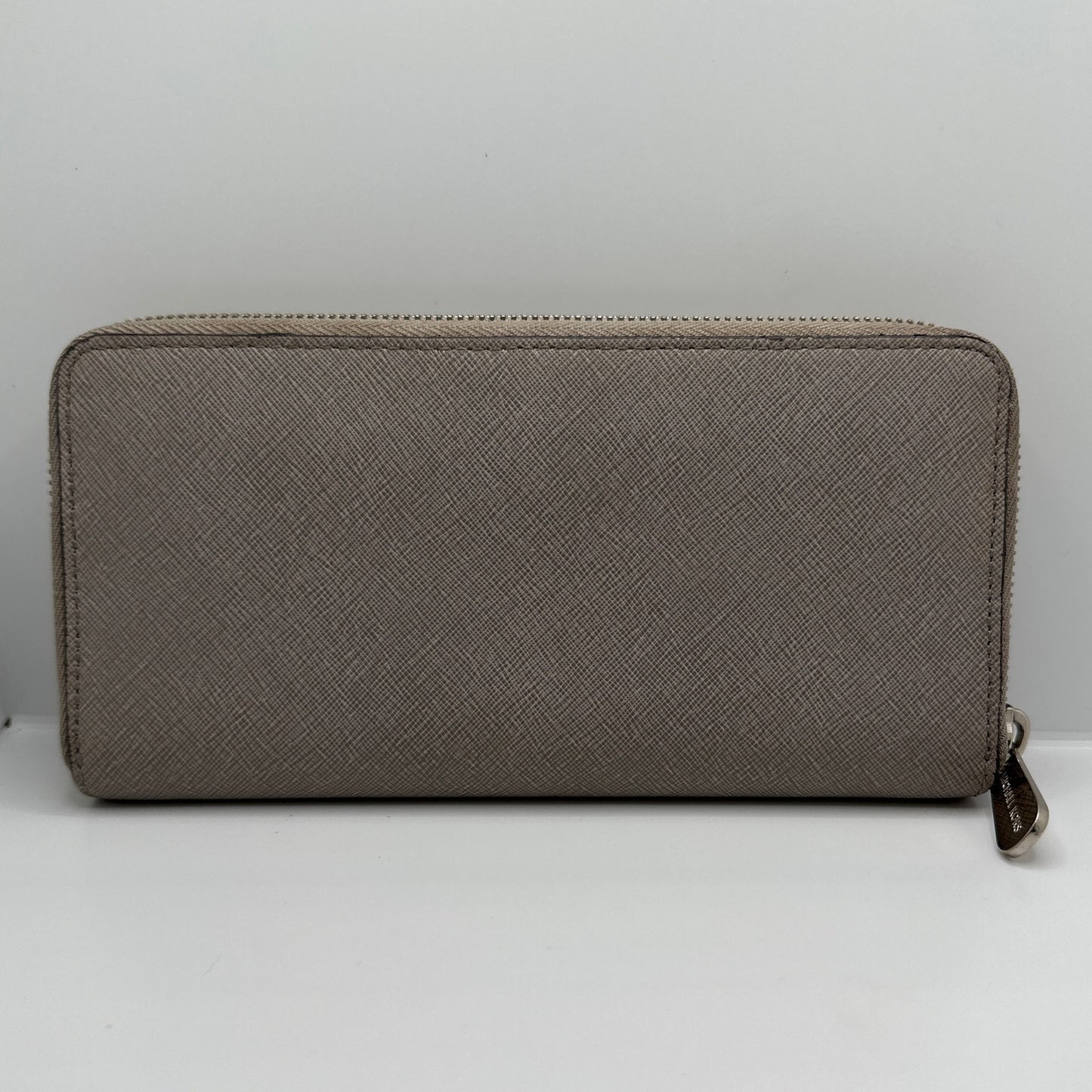 MICHAEL KORS Gray Zip Around Wallet