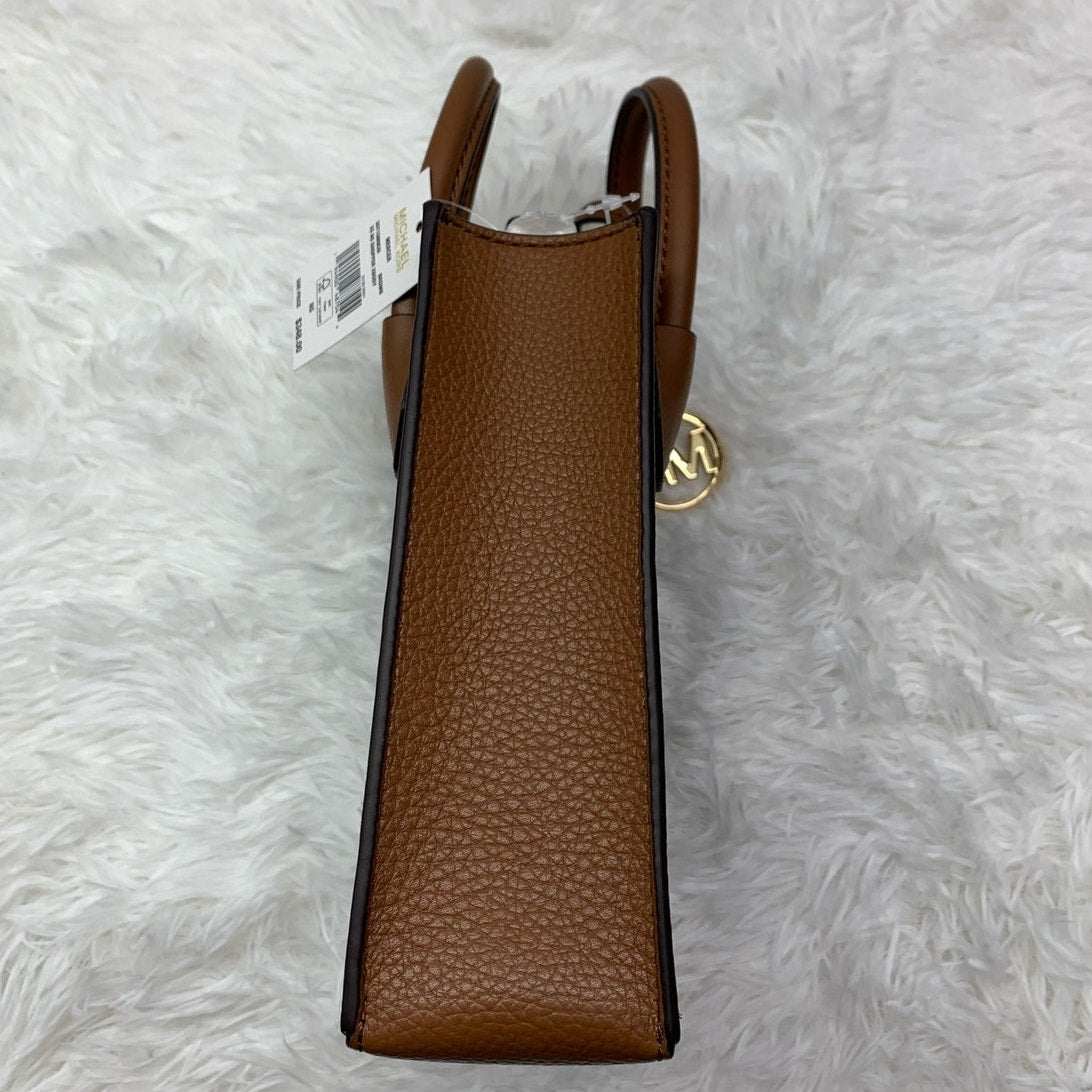 NWT Michael Kors Mercer Extra-Small Logo and Leather Crossbody Bag