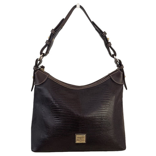 DOONEY & BOURKE Embossed Lizard Hobo Shoulder bag