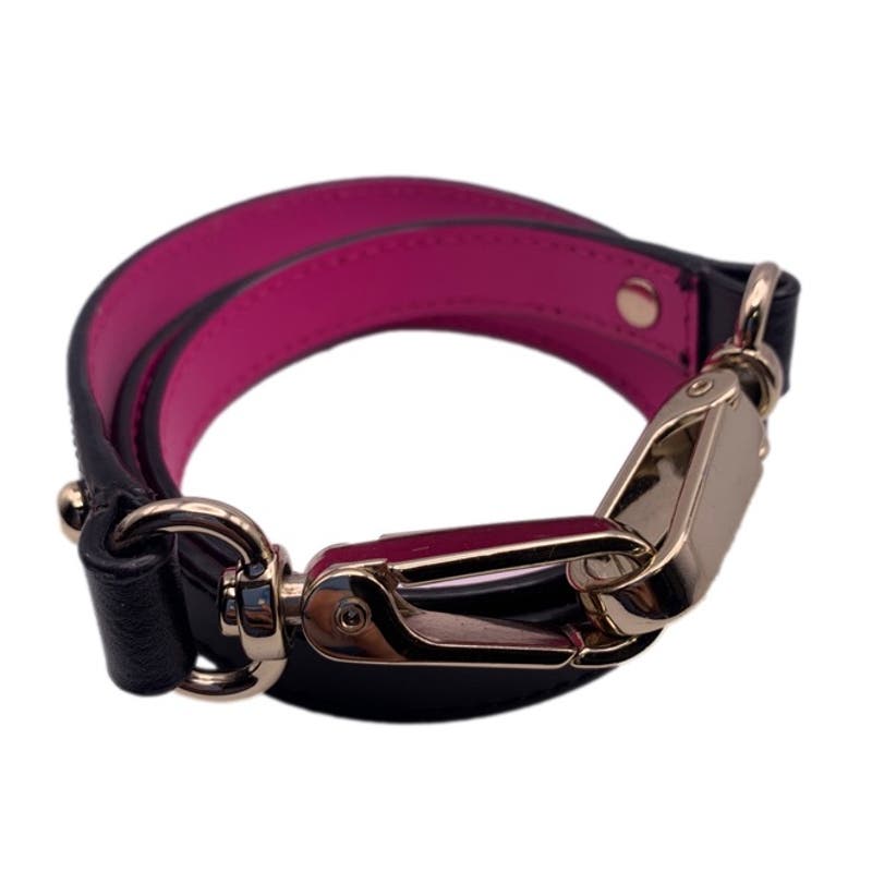 Black and Hot Pink Replacement Strap