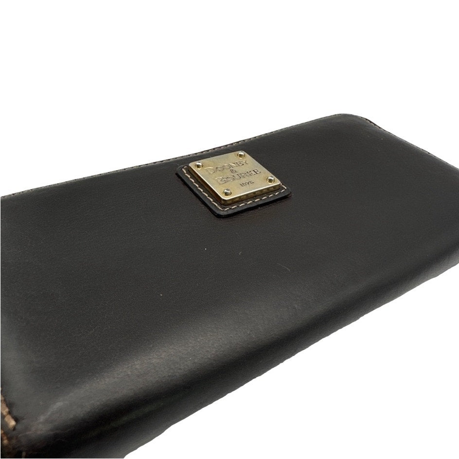 DOONEY & BOURKE Dark Brown Zip Around Wallet