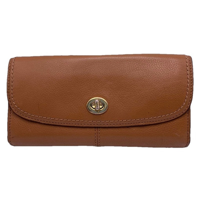 COACH  Brown Turnlock Wallet