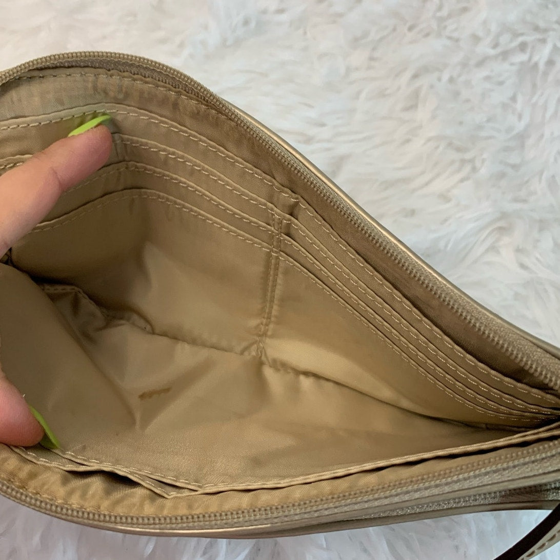 COACH  Signature Canvas Wristlet