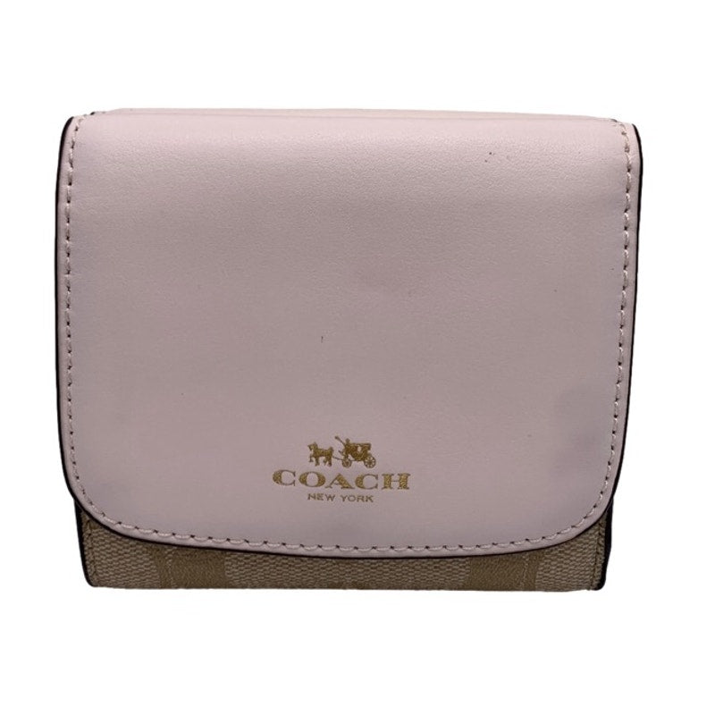 COACH Signature Coated Canvas Wallet