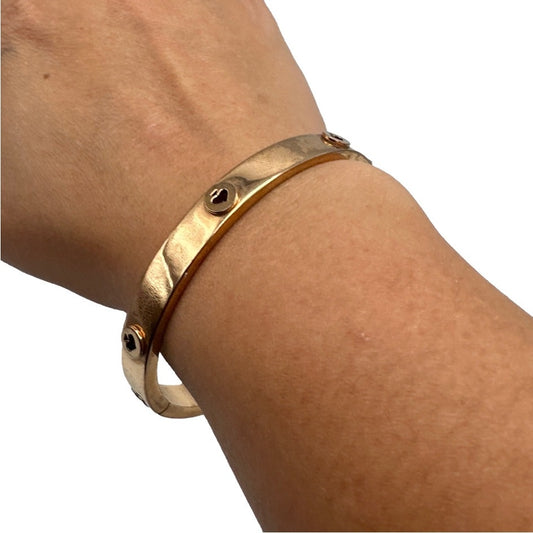 KATE SPADE New York Ru2752 Spot the Spade Gold Tone Bracelet