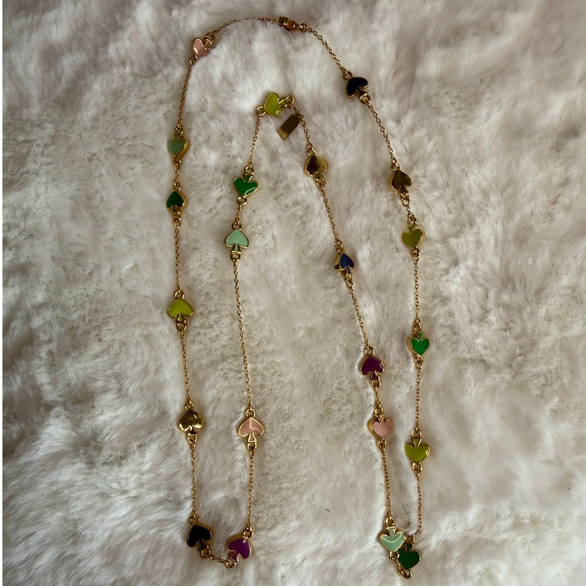 Kate Spade Spot the Spade Station Necklace