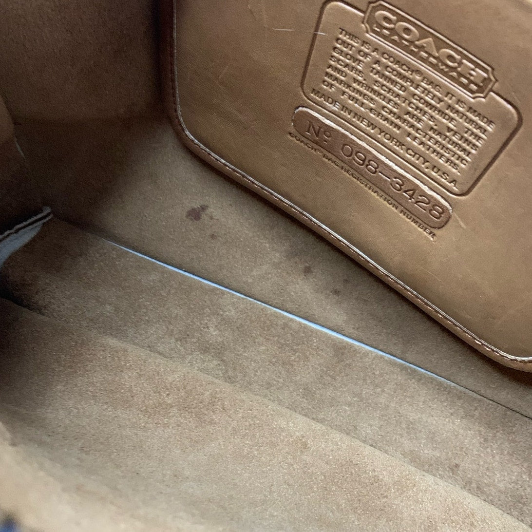 Vintage Coach 9430 Slim Glue-on Satchel