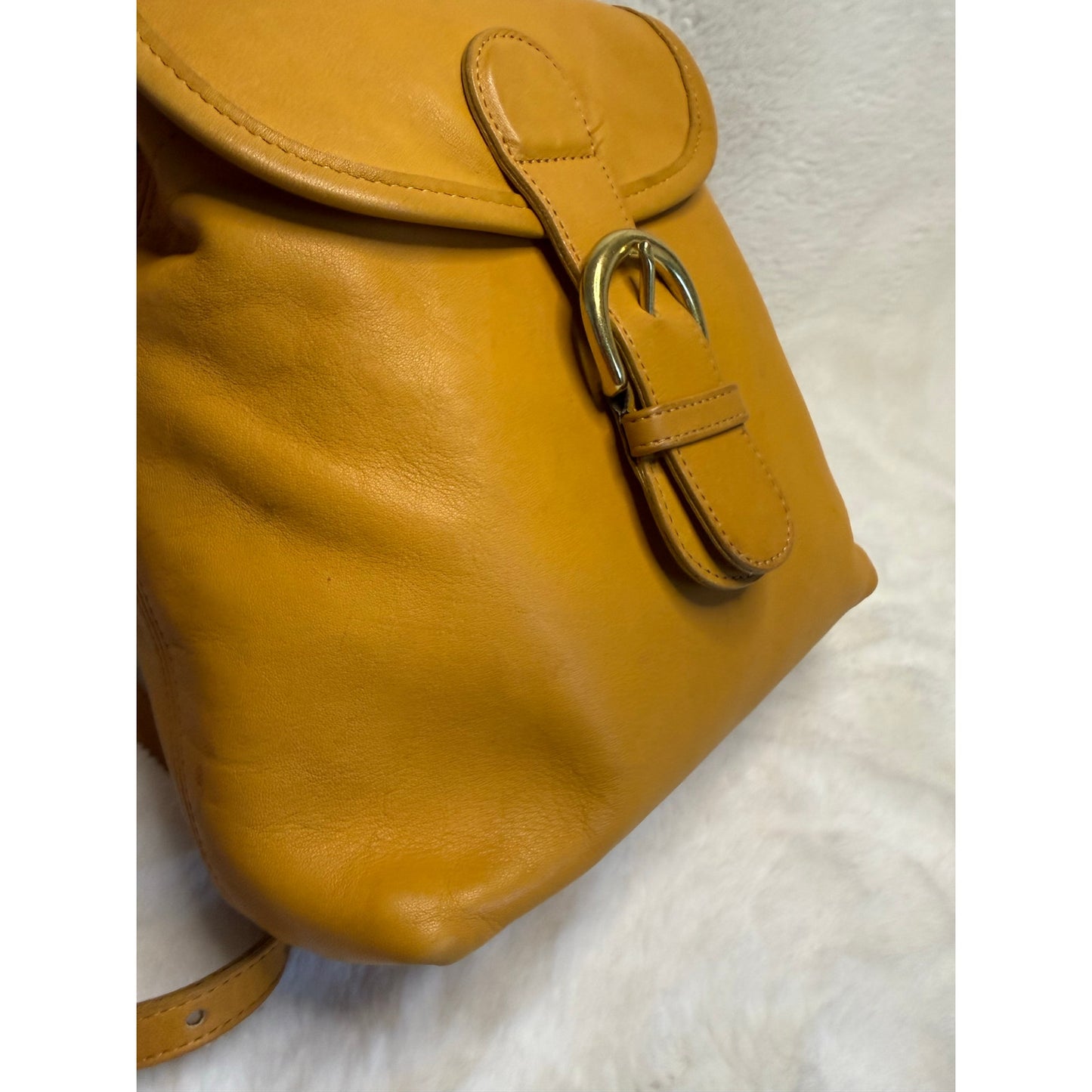 Vintage Coach 4152 Leather United States Backpack Crossbody Bag