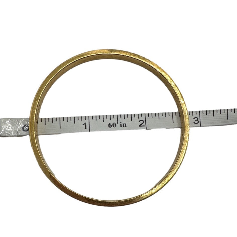 KATE SPADE New York RISE ABOVE Idiom Cream Enamel Bangle Bracelet