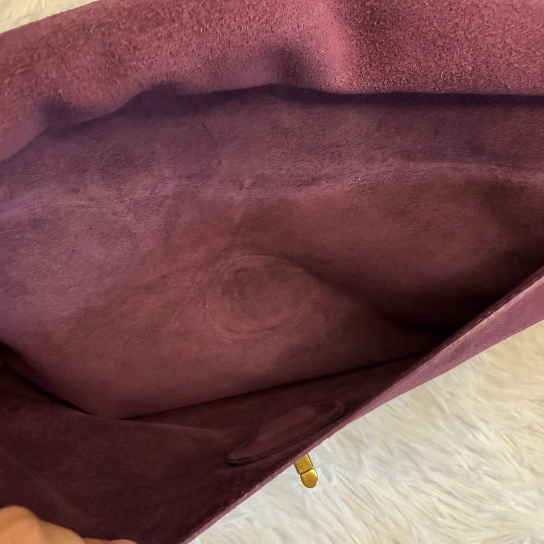 Rebecca Minkoff Darren Top Zip Suede Convertible Shoulder Bag