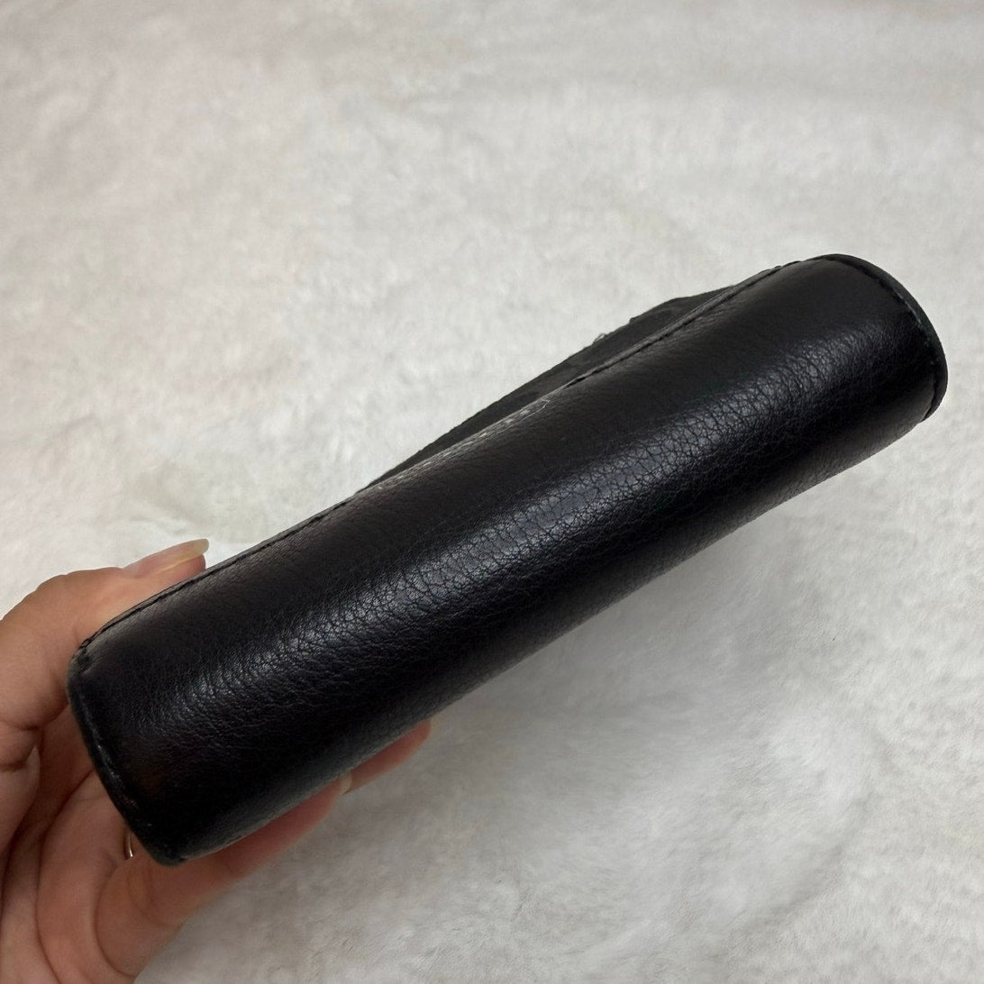 COACH Black Signature Canvas Wallet